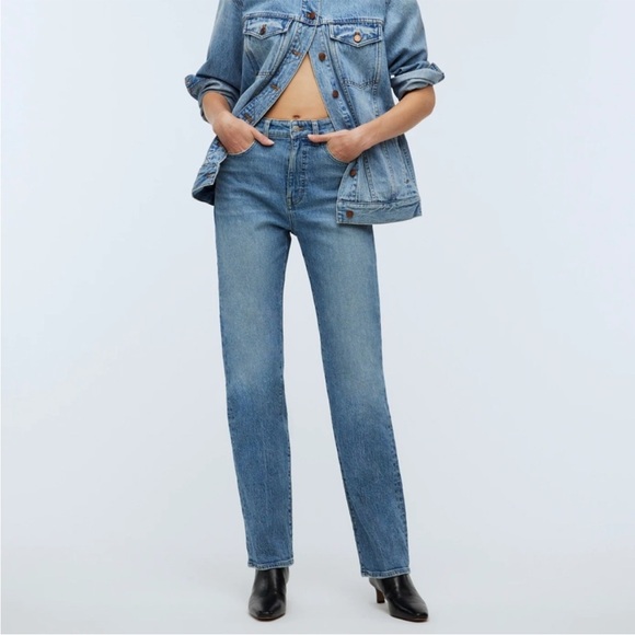 Madewell Denim - Madewell ‘90s Straight Jeans High Rise Size 25